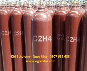 Khí ethylen C2H4 bình 50L loại lớn